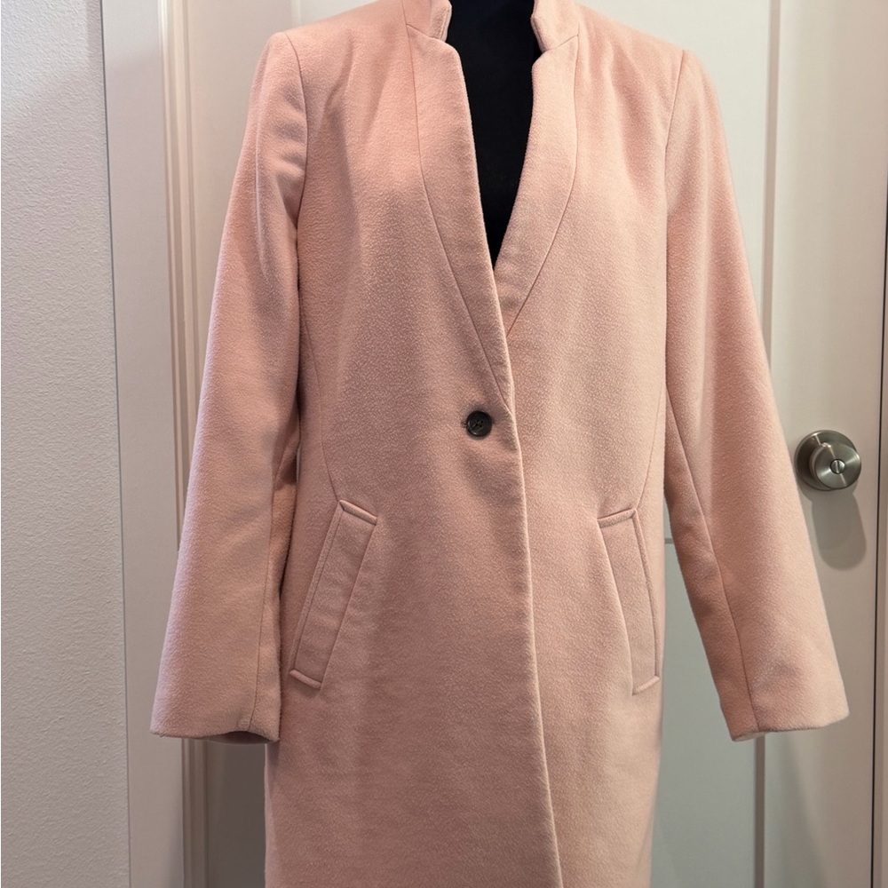 Banana Republic Soft Pink Trench Coat